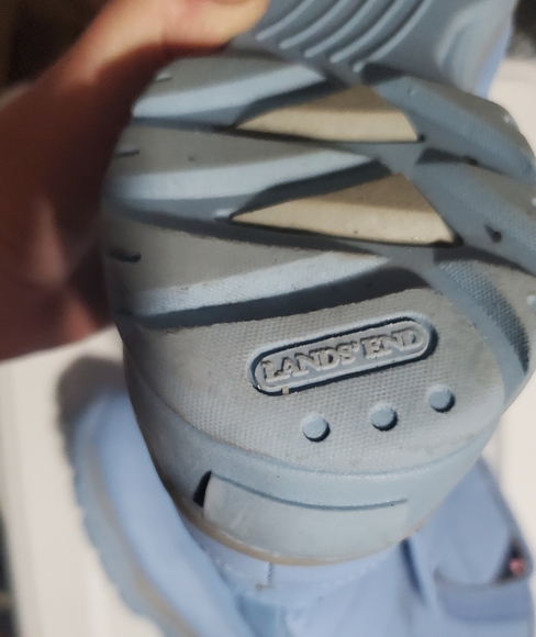 Lands' End womens Light Blue Snow Boots Size 6M - Picture 9 of 16